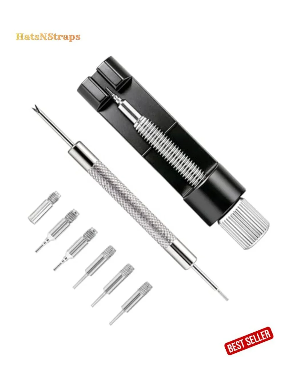 Watch Link Removal Kit - Band Adjust Tool with Extra Pins